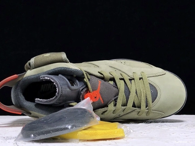 Jordan CN1084-200 x 6 Medium Air Olive Scott Travis 0630